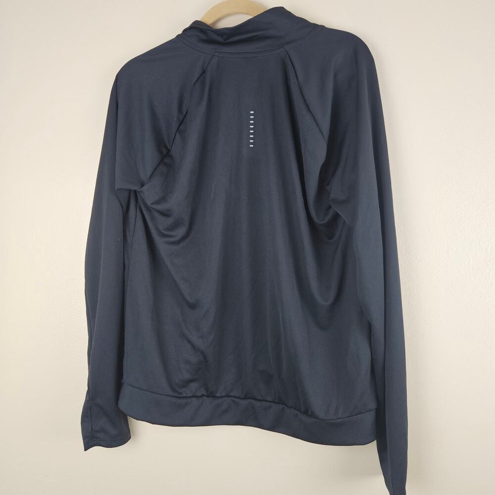 Nike Running Black and White Logo Sweatshirt Size Large - Picture 2 of 7